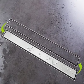 sprchový žlab Stacato VIGGY sprchový nerezový žlab, sprchový kanálek s roštem pro vložení dlažby/ s hladkým roštem600mm