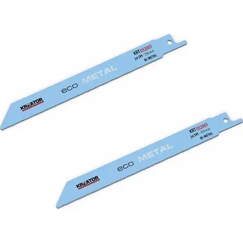 Pilový plátek 2x Bimetalový pilový list do pily ocasky na kov Kreator Eco Metal - 150mm (KRT032001)