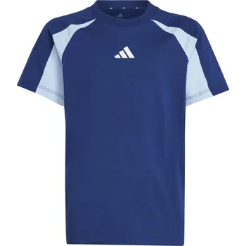Chlapecké tričko Dětské Tričko s krátkým rukávem ADIDAS J CB T JD0060 – Tmavě modrá 176
