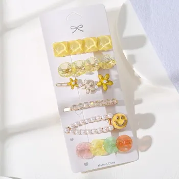 Ozdoba do vlasů Carla Sada spon do vlasů Manuia čirá One size