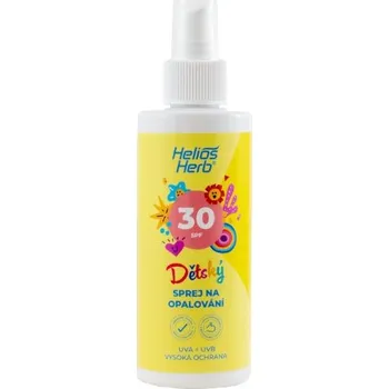 Přípravek na opalování Helios Herb dětský spray na opalování SPF30 200 ml