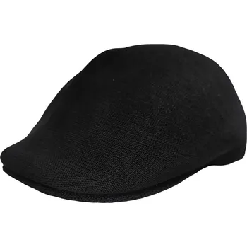 Kšiltovka Kangol Flat Cap Black L/XL