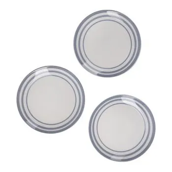 Talíř SAN IGNACIO Dezertní talíře sada 3 ks NOIA 19 cm BGEU-6207