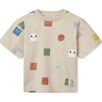 Pánské tričko LIEWOOD Triko Tyler - Smiley / Sandy Velikost: 98