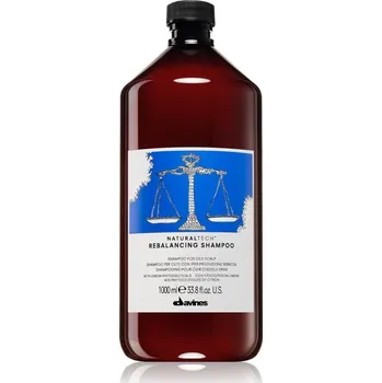 Šampon Davines Naturaltech Rebalancing Shampoo hloubkově čisticí šampon pro mastnou pokožku hlavy 1000 ml