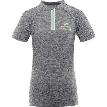 Chlapecké tričko Alpine Pro Lattero Dětský cyklistický dres KTSC432 šedá 164-170