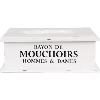 Zásobník na papírové ručníky Clayre & Eef - Zásobník na kosmetické ubrousky nebo kapesníky 6H2396