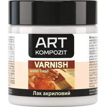 Lak na dřevo Závěrečný akrylový lak lesklý od Kompozit