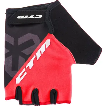 Cyklistické rukavice Rukavice CTM detské, červené, S (XXXS)