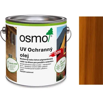 Olej na dřevo Osmo UV Ochranný olej barevný extra 431 cedr natural 2,5l