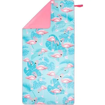 Ručník Ručník z mikrovlákna NILS Camp NCR14 plameňáci