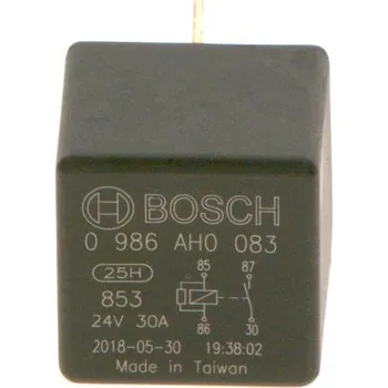 Relé, pracovní proud BOSCH 0 986 AH0 083
