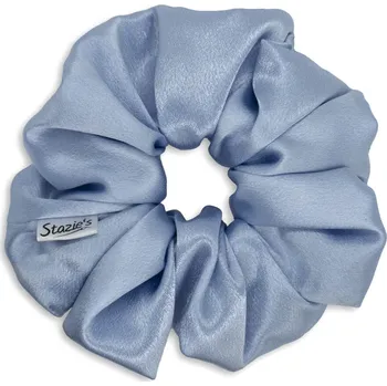 Scrunchie modrá s leskem