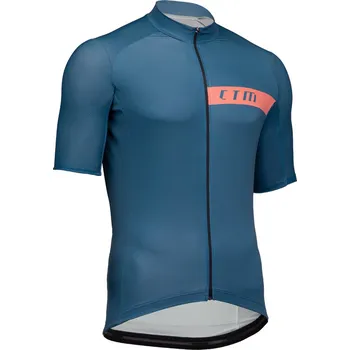 cyklistický dres Dres CTM ROAK , na zips, smaragdová, S