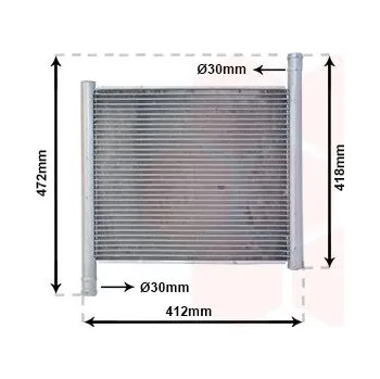 Autodíl Chladič, chlazení motoru VAN WEZEL 29002002
