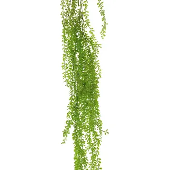 umělá květina Umělá rostlina, závěsná rostlina knoflíkový list zelená délka 108 cm