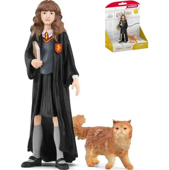 SCHLEICH Harry Potter set figurka Hermiona Grangerová + kocour Křivonožka | 224228