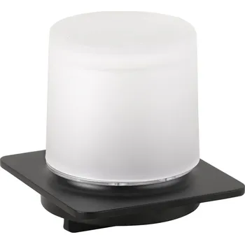 Dávkovač mýdla Bemeta ORGANIC BLACK: Dávkovač mýdla, 200 ml, nerez, sklo 167109460