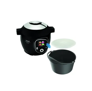 Multifunkční hrnec Akční set produktů Tefal Cook4me+ Connect CY855830 + XA609011 + XA608000