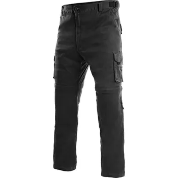 Oblečení a móda CXS Pánské kalhoty s odepínacími nohavicemi VENATOR, černé vel.54