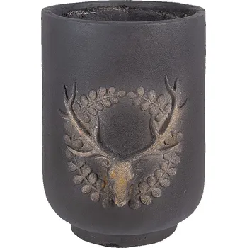 Květináč Clayre & Eef - Květináč magnesium oxide DEER 6MG0109