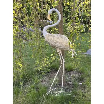 Obraz Plameňák - volně stojící zahradní dekorace