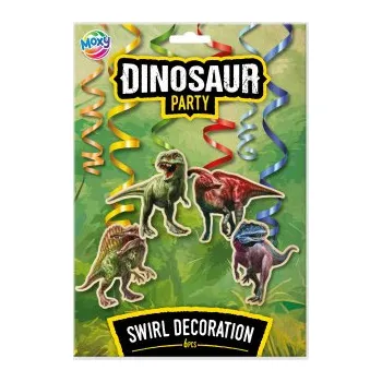 Party dekorace Dekorace závěsná dino 6ks