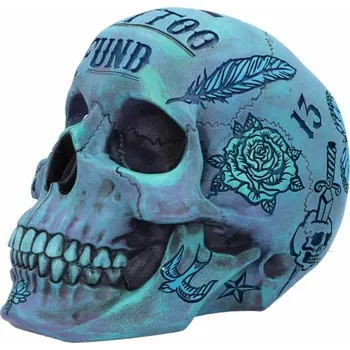 Pokladnička pokladnička (dekorace) Tattoo Fund - Blue