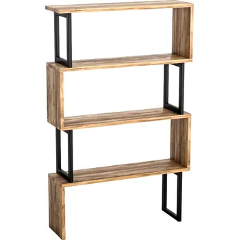 Knihovna Knihovna Ceylan Walnut, přírodní