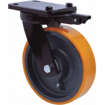 Pojezdové kolečko HLB-HU 2-3367 Těžkotonážní kolečko - otočné s brzdou