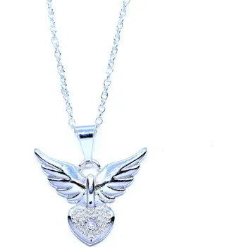 Přívěsek Přívěsek anděl se zirkony na řetízku Yvone