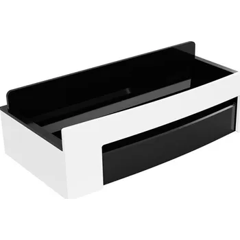 Drátěná police Bemeta CYTRO: Polička do sprchy se stěrkou, bílá 102208304