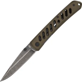 Gerber Affirm Stonewash 7Cr Green Aluminum