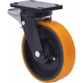 Pojezdové kolečko HLB-HU 2-1761 Těžkotonážní kolečko - otočné s brzdou