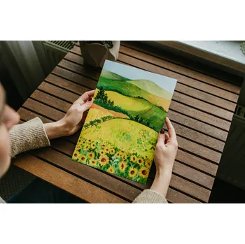 Plakát ePiPí Plakát se slunečnicemi Rozměr: A4