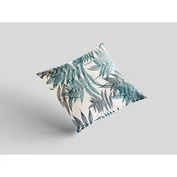 Povlak na dekorativní polštářek Bavlněný povlak na polštář Deny blue