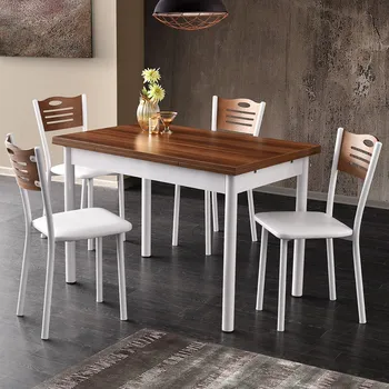 Jídelní stůl Jídelní stůl Polo Walnut White, přírodní