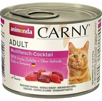 Volný čas Animonda Cat Carny Adult Masový koktejl 6x200g