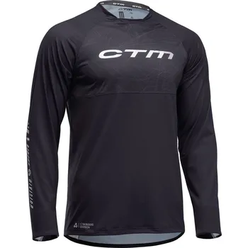 cyklistický dres Dres Rovay L/S 24, čierna, XL