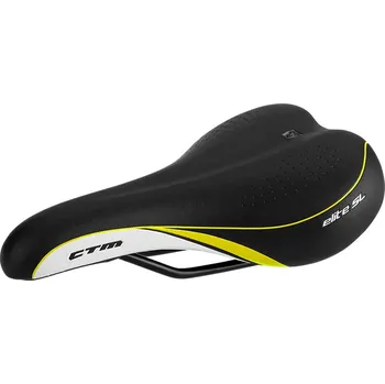 Sedlo na kolo Sedlo CTM Elite čierna/žltá