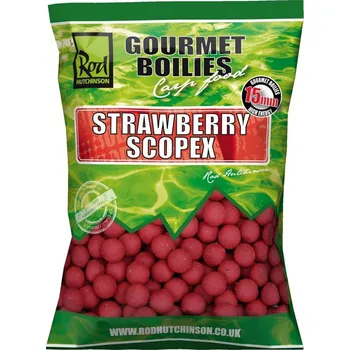 Boilies RH boilies Strawberry & Scopex 15mm 1kg