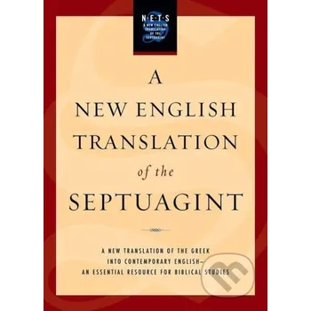 Cizojazyčná kniha Pietersma, A: New English Translation of the Septuagint - Albert Pietersma Oxford University Press