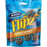 Flipz Salted Caramel- Preclíky polité polevou s příchutí slaného karamelu 90g