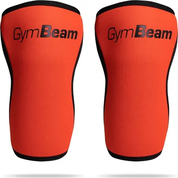 GymBeam Neoprenová bandáž na koleno Conquer Red M červená