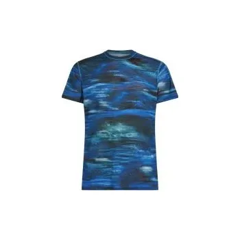 Icebreaker Mens Mer 125 CL Speed SS Tee Fusion AOP, Arctic/Aop