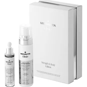 Vlasová regenerace Medavita SET Elisièr cílená péče pro objem, sílu a vitalitu od kořínků ke konečkům