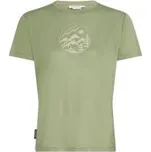 Icebreaker Wmns Mer Core SS Tee Camping Circle, Lichen