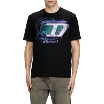 TRIČKO DIESEL T-ADJUST-R11 T-SHIRT BLACK