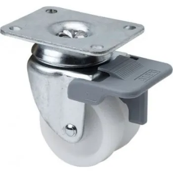 Pojezdové kolečko I-BP 1-0390 Kolečko pro institucionální použití - otočné s brzdou