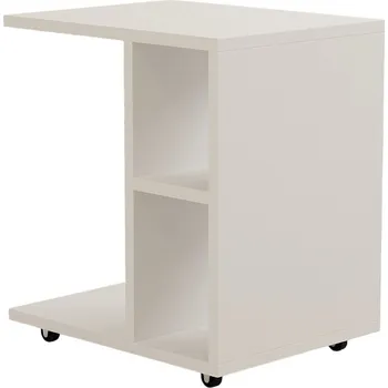 Konferenční stolek Odkládací stolek Amy White, bílá